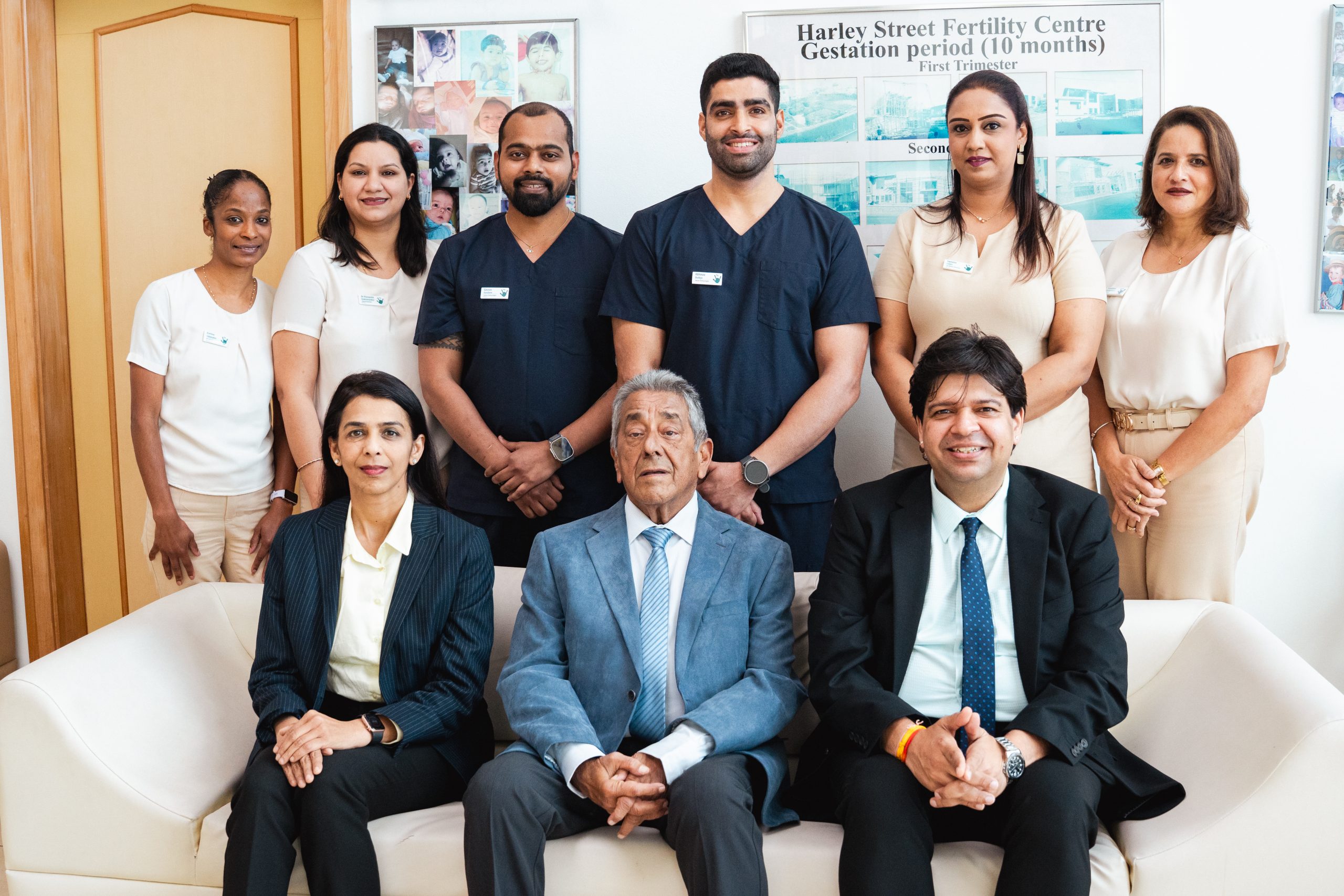 Harley Street Fertility_Our Team_Group Photo